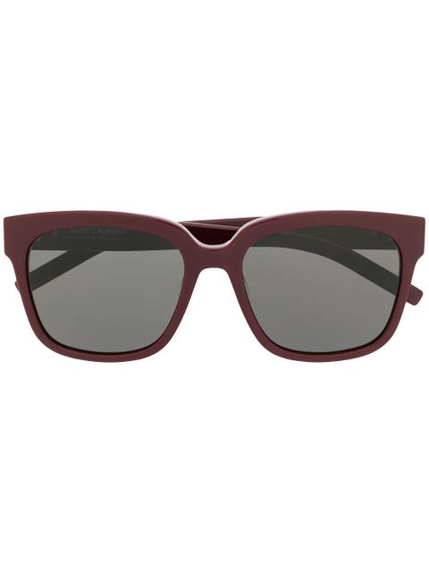 Saint Laurent Eyewear SLM40 square sunglasses - Red - zdjęcie produktu nr 1