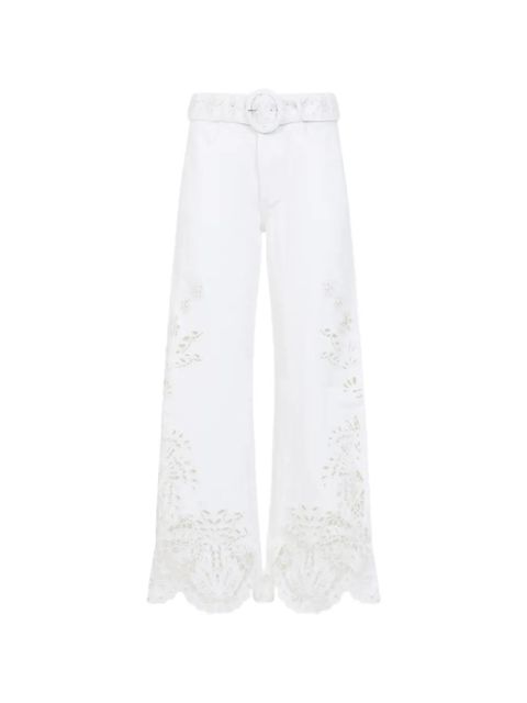 FARM Rio Off-white Boho Beauty Richelieu pants - zdjęcie produktu nr 1