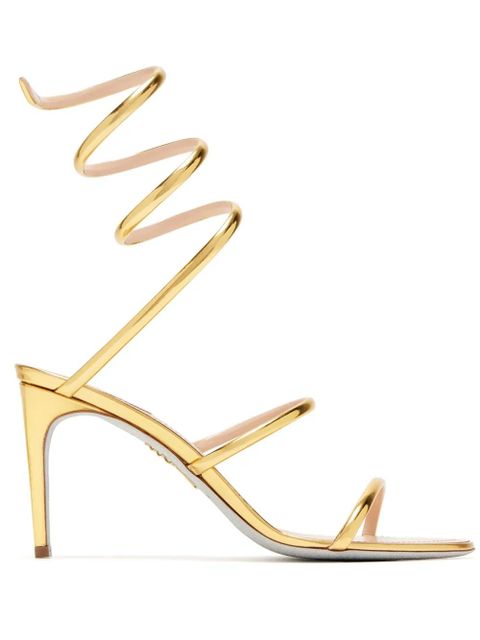 René Caovilla 100mm strappy sandals - Gold - zdjęcie produktu nr 1