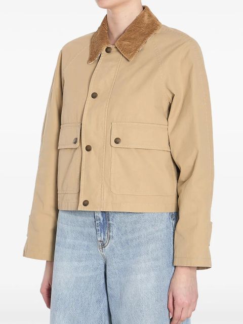 Burberry cropped jacket - Neutrals - zdjęcie produktu nr 2