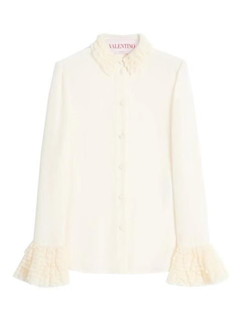 Valentino Garavani georgette shirt - White - zdjęcie produktu nr 1