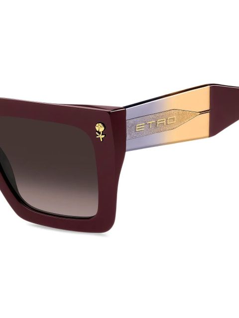 ETRO Colour Stripes sunglasses - Red
