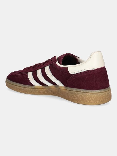 adidas Originals sneakersy zamszowe Handball Spezial damskie kolor bordowy JP8726
