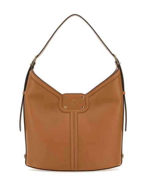 Valentino Garavani VLogo leather shoulder bag - Brown - zdjęcie produktu nr 2