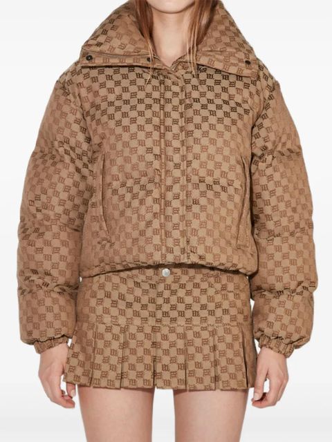 MISBHV jacquard-monogram long-sleeve jacket - Brown - zdjęcie produktu nr 1