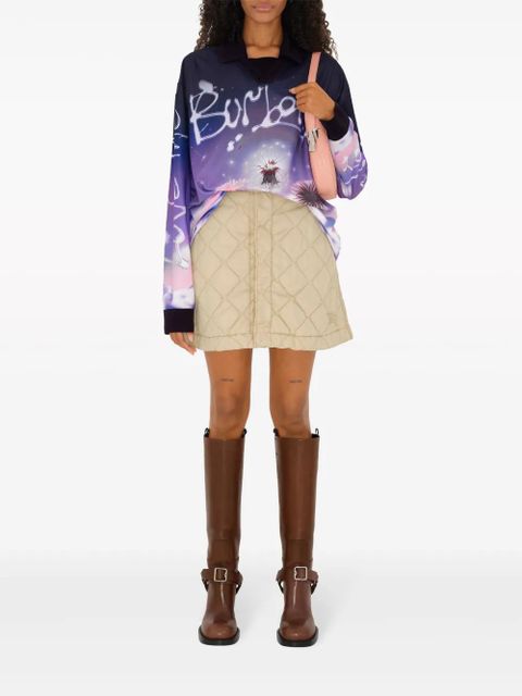 Burberry small Chess leather shoulder bag - Pink - zdjęcie produktu nr 2