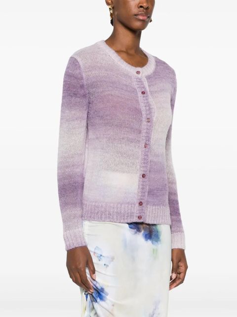 Missoni alpaca-blend cardigan - Purple