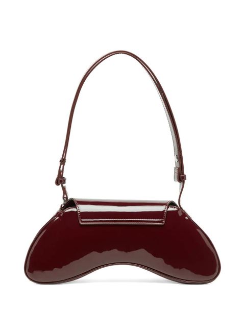 Diesel asymmetric plaque shoulder bag - Red - zdjęcie produktu nr 2