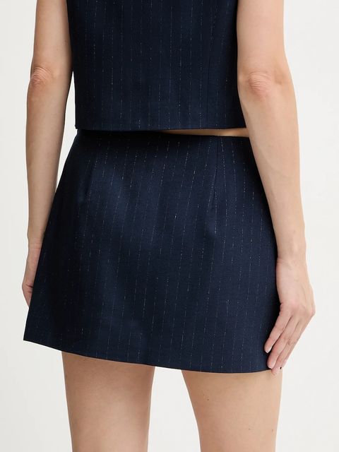 Guess spódnica mini ZANITA kolor granatowy mini prosta W5BD64 W2422 - zdjęcie produktu nr 2