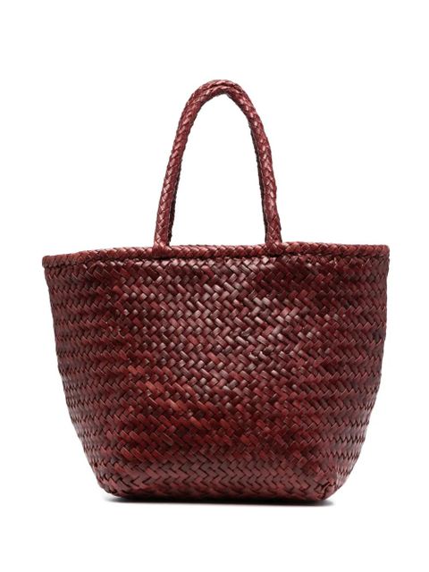 DRAGON DIFFUSION Grace Basket Small tote bag - Brown - zdjęcie produktu nr 1
