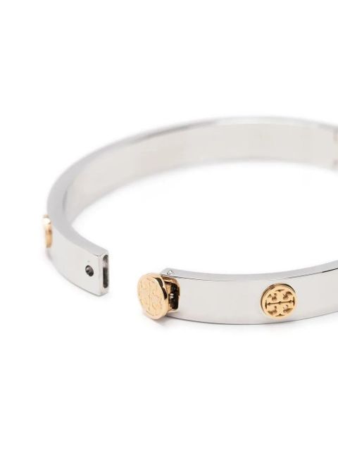 Tory Burch Miller Stud hinge bracelet - Silver