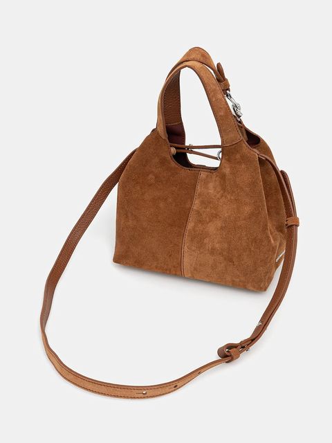 Coccinelle torebka zamszowa