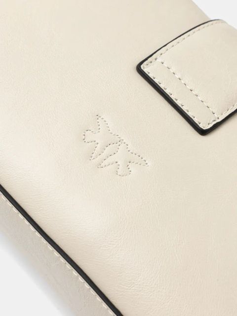 Pinko torebka skórzana kolor beżowy 104340 A28D