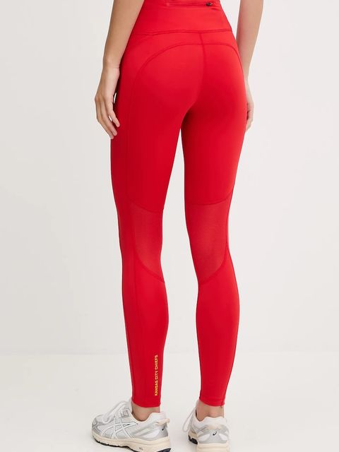 Nike legginsy Dri Fit Legging damskie kolor czerwony wzorzyste 01N3-11T2-7G-DUN