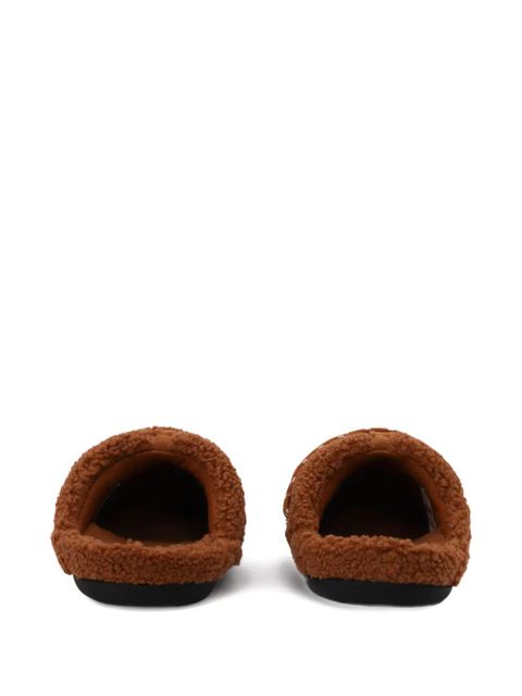 Moon Boot teddy slip-on slippers - Brown - zdjęcie produktu nr 2