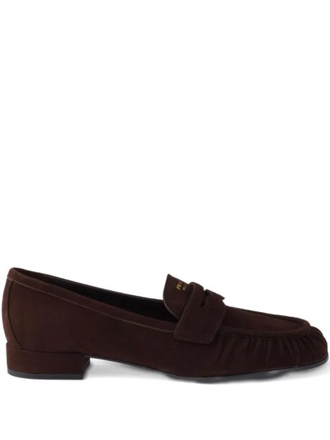Prada suede loafers - Brown - zdjęcie produktu nr 1