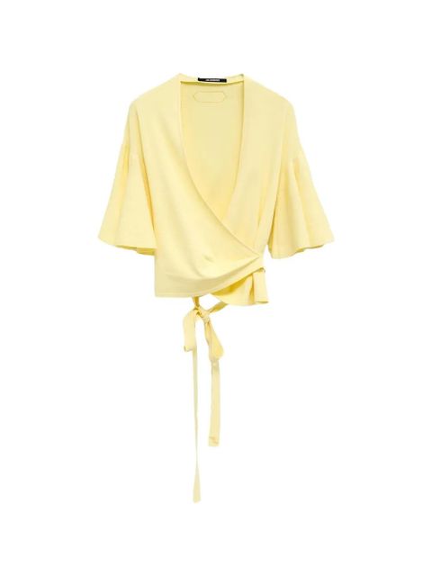 Jacquemus Paysan tie blouse - Yellow - zdjęcie produktu nr 1