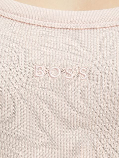 BOSS Orange top damski kolor różowy 50504245