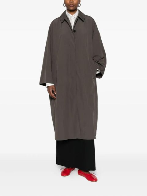 The Row Arwen single-breasted coat - Brown - zdjęcie produktu nr 2