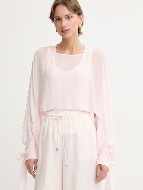 Twinset bluzka damska z wiskozy - zdjęcie produktu nr 1