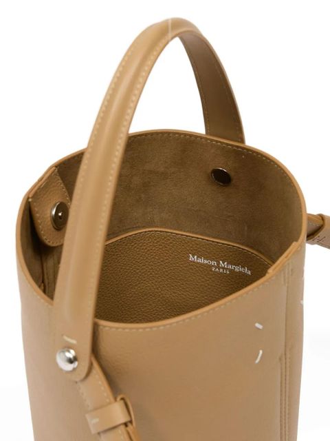 Maison Margiela Dress-Age four-stitch bucket bag - Neutrals