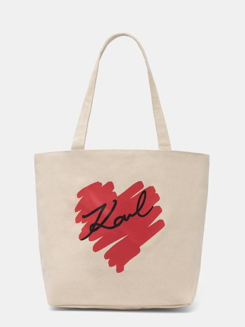 Karl Lagerfeld torebka dwustronna kolor beżowy A1W50024 - zdjęcie produktu nr 1