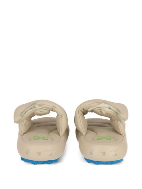 Off-White Meteor padded sandals - Neutrals