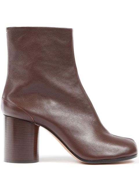 Maison Margiela Tabi 80mm leather ankle boots - Brown - zdjęcie produktu nr 1