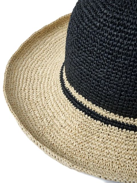 TOTEME straw weave hat - 253WSH0027FB0489317|Black