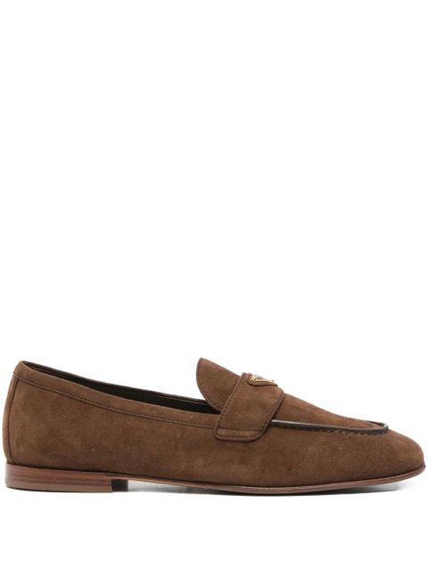 Prada suede loafers - Brown - zdjęcie produktu nr 1