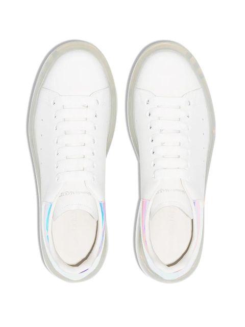 Alexander McQueen oversized two-tone sneakers - White