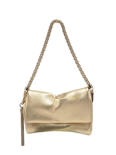 Jimmy Choo Callie Flap chain shoulder bag - Gold - zdjęcie produktu nr 1