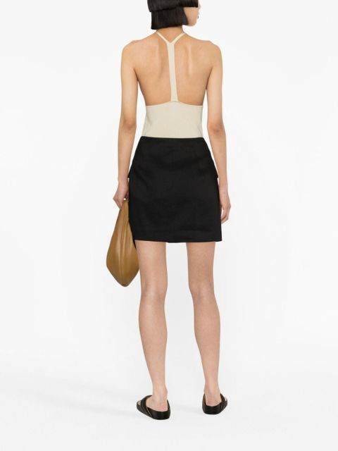 TOTEME knitted wool-blend tank top - Neutrals