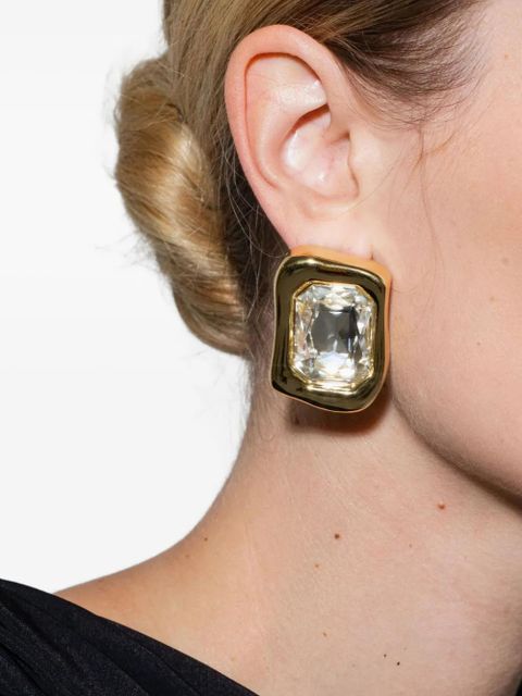 Jennifer Behr square caterina earrings - Gold - zdjęcie produktu nr 2