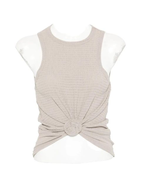 Magda Butrym knot-detail tank top - Neutrals - zdjęcie produktu nr 1