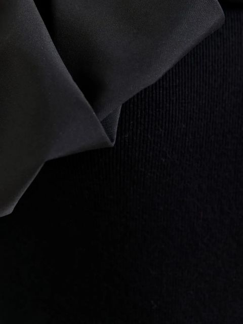 Essentiel Antwerp Isatis ruffled tulle midi dress - Black - zdjęcie produktu nr 2