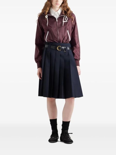 Prada zip-up jacket - Purple - zdjęcie produktu nr 2