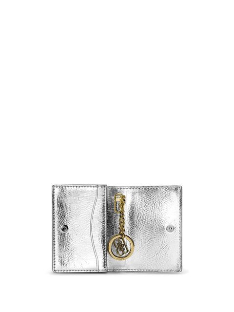 GANNI Bou metallic flap card holder - Silver - zdjęcie produktu nr 2