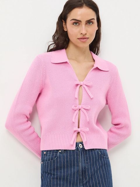 Medicine kardigan bawełniany