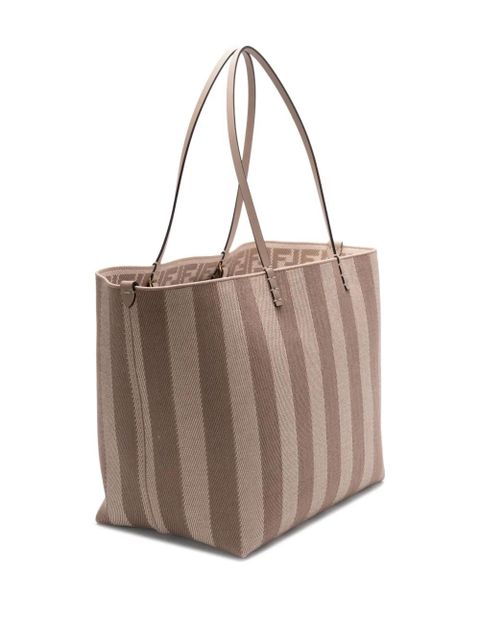 FENDI 'Roll Large' reversible shopping bag - Neutrals