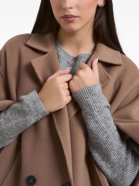 Weekend Max Mara button short-sleeve jacket - Brown