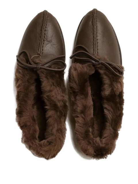 Hereu Tilla loafers - Brown