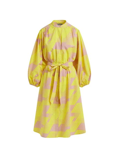 Essentiel Antwerp patterned midi dress - Yellow - zdjęcie produktu nr 1
