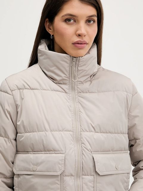 Vans kurtka kolor brązowy zimowa VN000HJV7D61