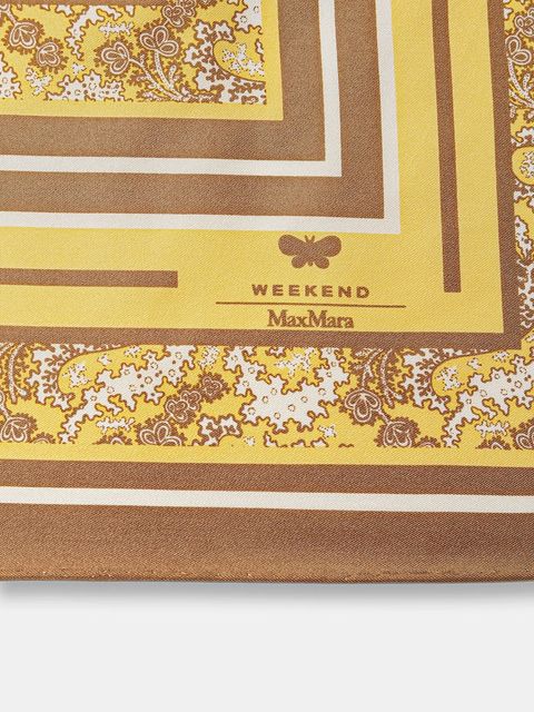 Weekend Max Mara apaszka damska jedwabna AONESTO - zdjęcie produktu nr 1