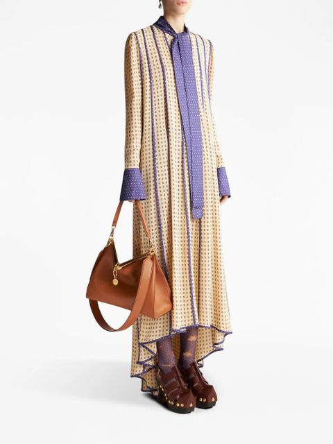 ETRO Vela leather shoulder bag - Brown - zdjęcie produktu nr 2