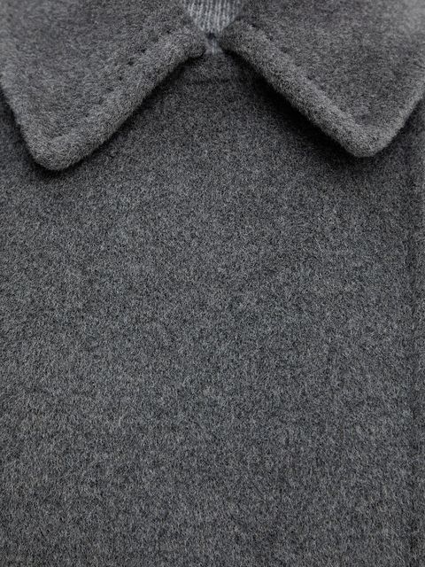 Marella płaszcz wełniany kolor szary 2523016142200