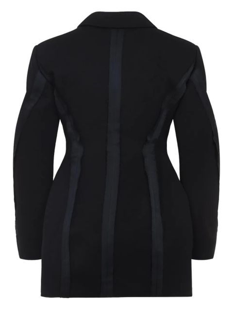 Givenchy Cacoon peaked-collar jacket - Black