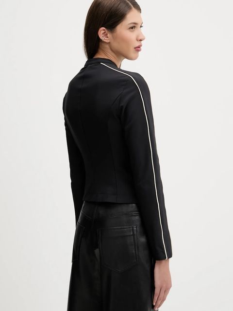 Hugo Blue kurtka kolor czarny przejściowa 50542175