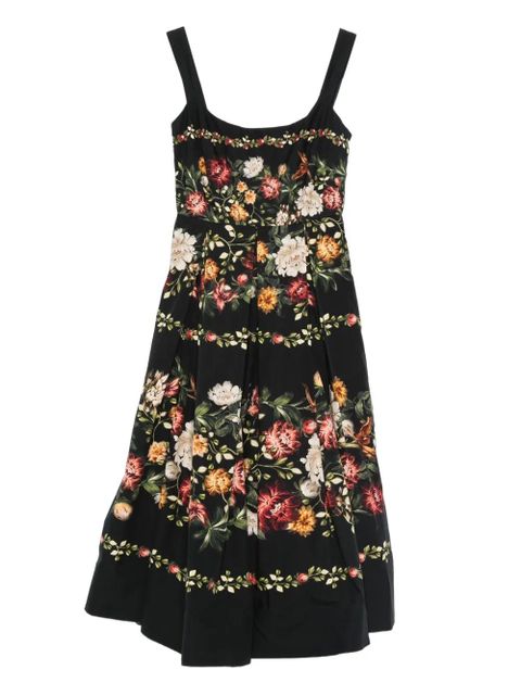 Agua By Agua Bendita Alcaparra Paramo strappy floral dress - Black - zdjęcie produktu nr 1